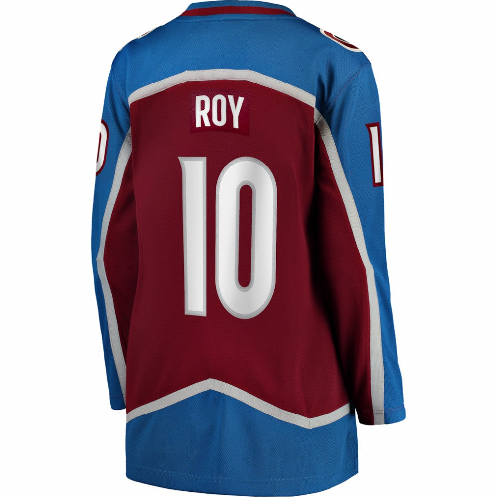 Nicolas Roy Colorado Avalanche Fanatics Women's Home Breakaway Jersey Burgundy
