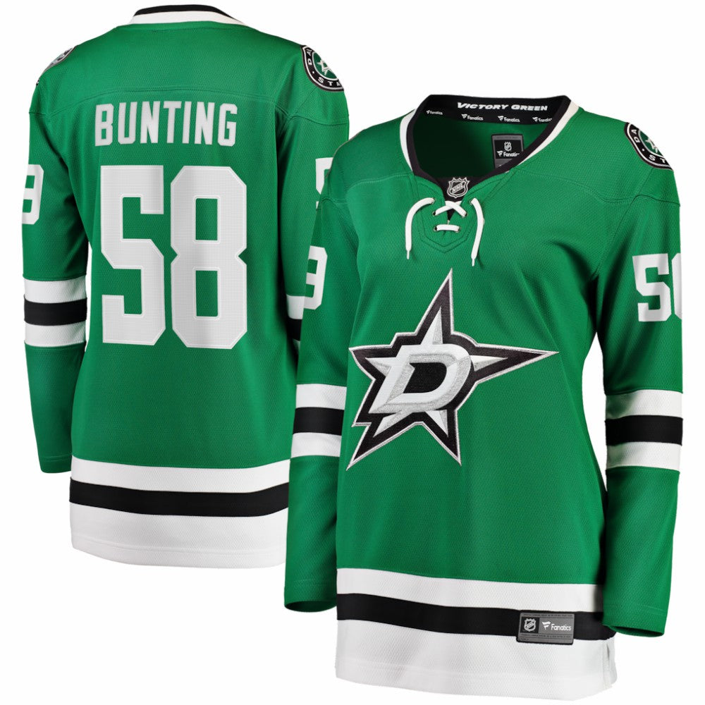 Michael Bunting Dallas Stars Fanatics Women's Home Breakaway Jersey Kelly Green