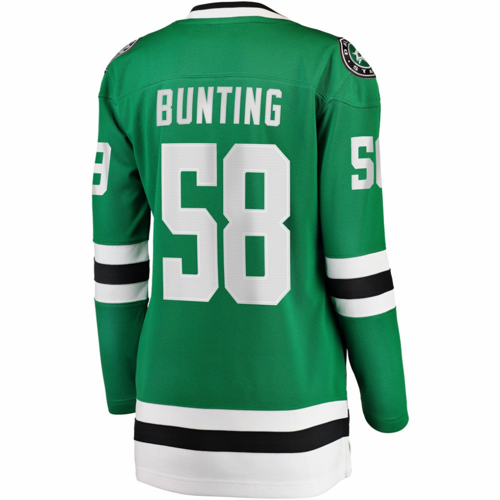 Michael Bunting Dallas Stars Fanatics Women's Home Breakaway Jersey Kelly Green