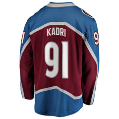 Nazem Kadri Colorado Avalanche Fanatics Home Breakaway Jersey Burgundy