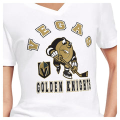 Vegas Golden Knights Starter Women's Tough Puck T-Shirt White
