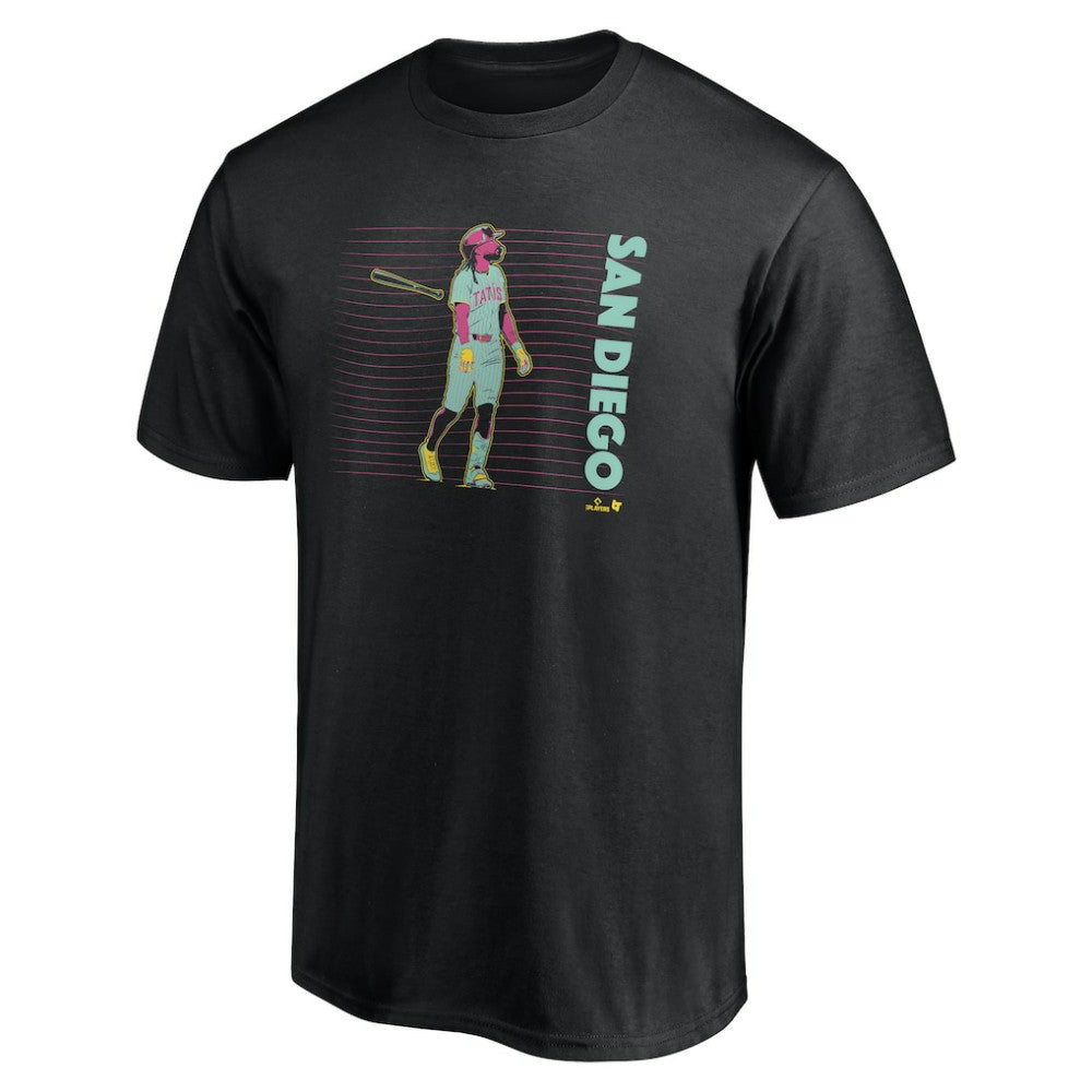 Fernando Tatis Jr. BreakingT Neon Nights T-Shirt Black