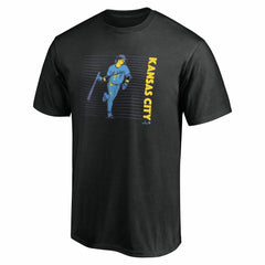 Bobby Witt Jr. BreakingT Neon Nights T-Shirt Black