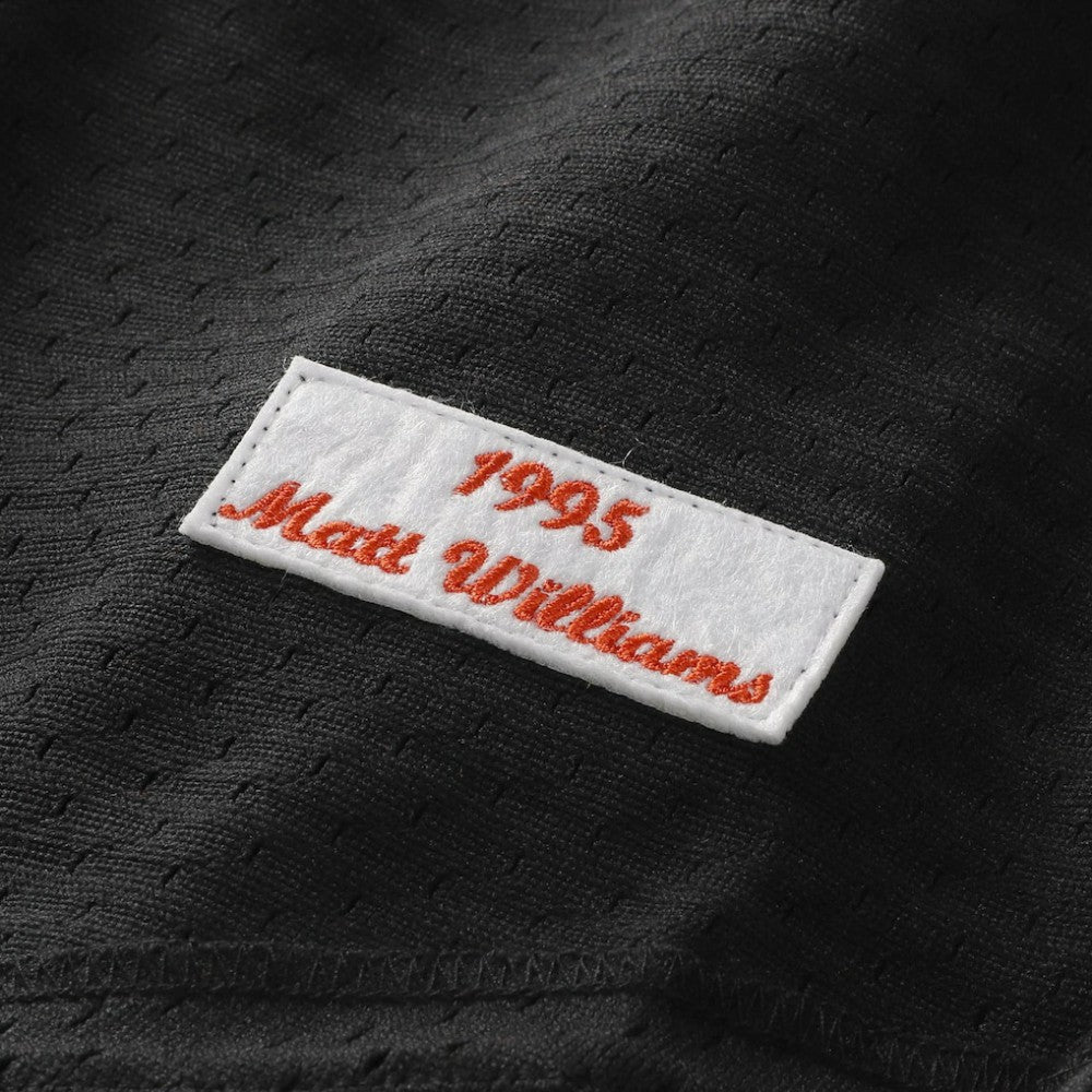 Matt Williams San Francisco Giants Authentic Batting Practice Jersey Black | Mitchell & Ness