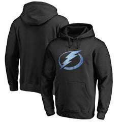 Tampa Bay Lightning Rinkside Pond Hockey Pullover Hoodie Black