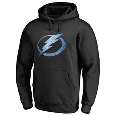 Tampa Bay Lightning Rinkside Pond Hockey Pullover Hoodie Black