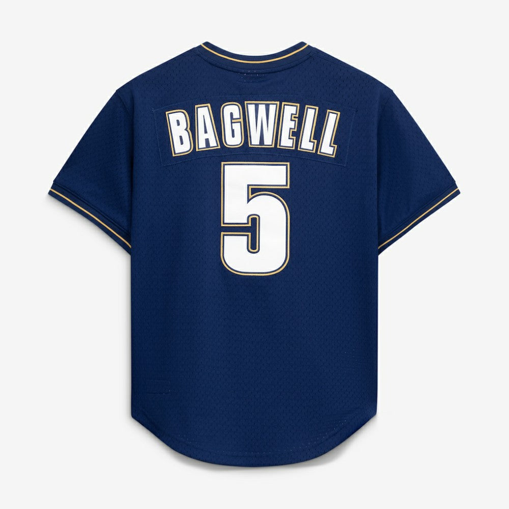 Jeff Bagwell Houston Astros Authentic Batting Practice Jersey Navy | Mitchell & Ness