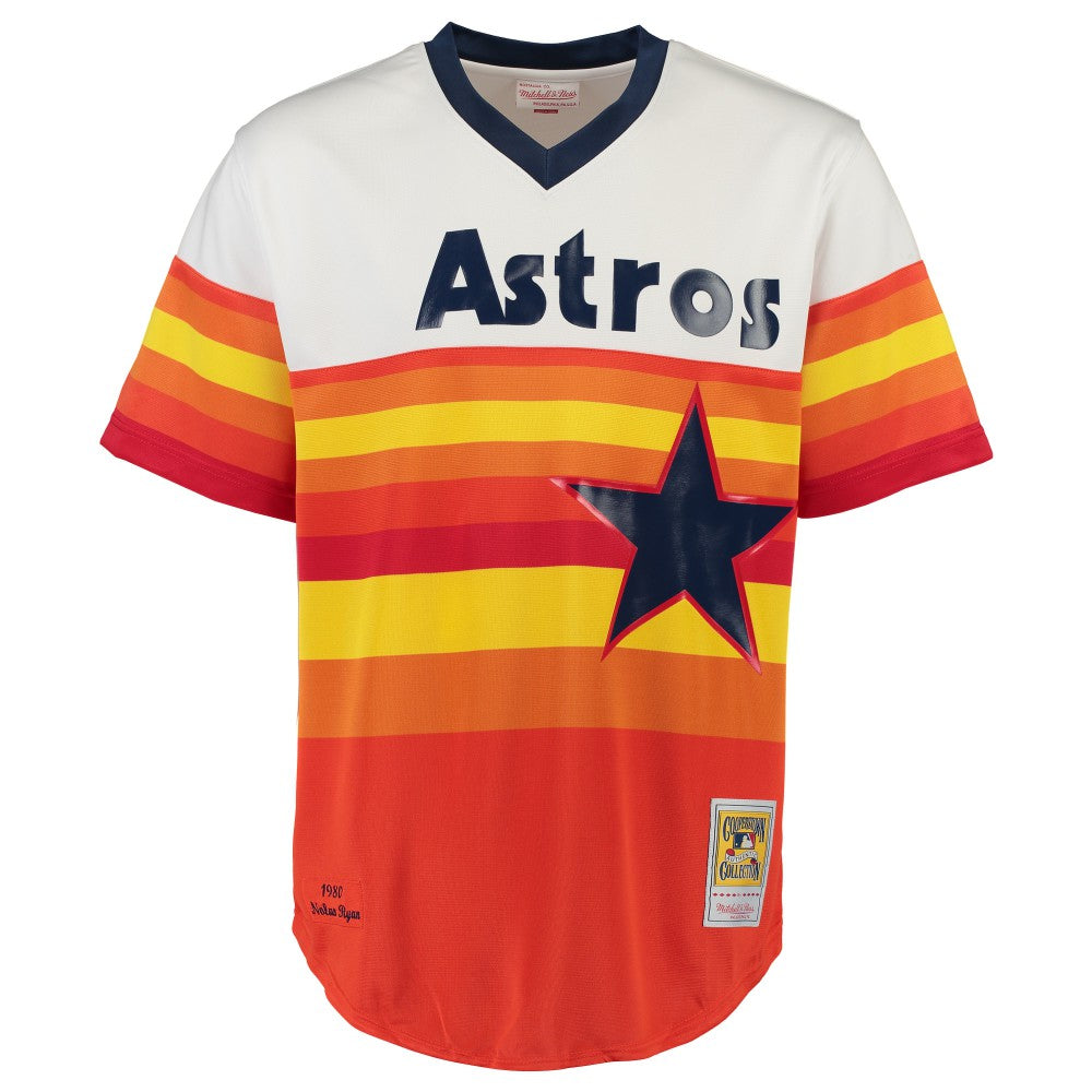 Nolan Ryan Houston Astros Throwback Authentic Jersey White | Mitchell & Ness