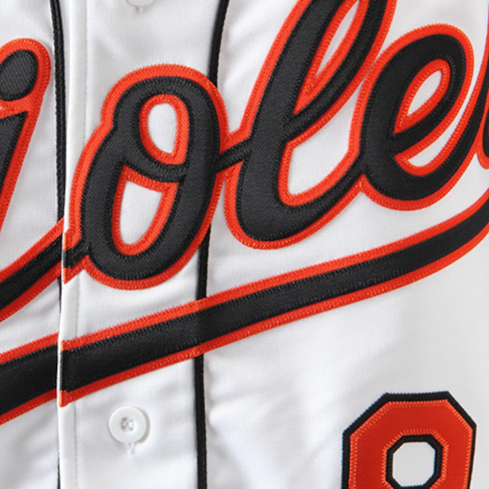 Cal Ripken Baltimore Orioles Home Authentic Jersey White | Mitchell & Ness