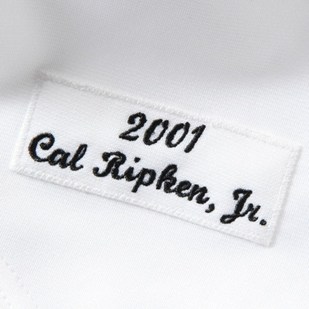 Cal Ripken Baltimore Orioles Home Authentic Jersey White | Mitchell & Ness