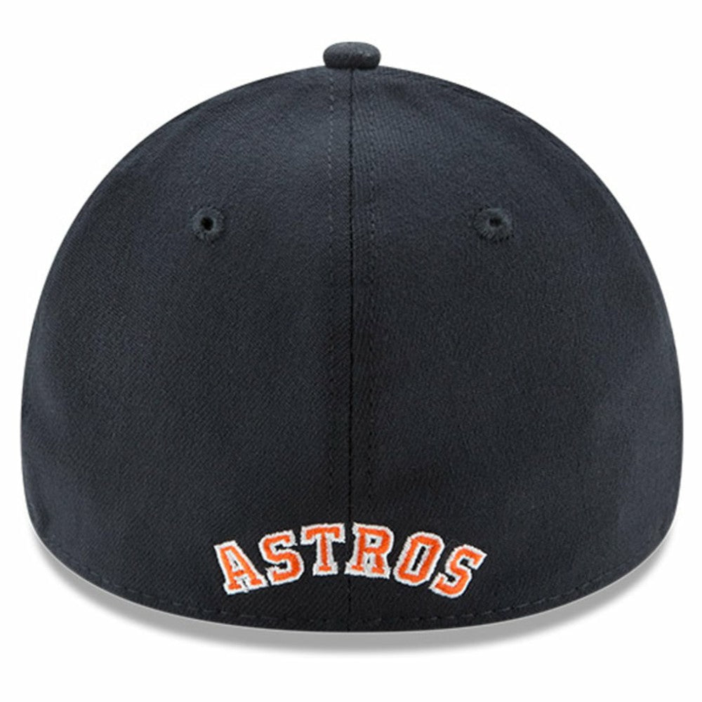 Houston Astros Button Team Classic 39THIRTY Flex Hat Navy | New Era