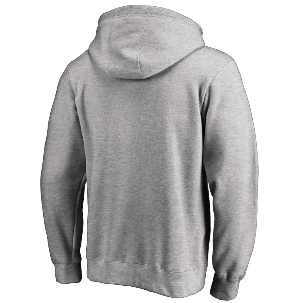 San Jose Sharks Heritage Pullover Hoodie Ash