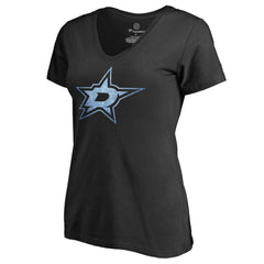 Dallas Stars Women's Pond Hockey T-Shirt Black