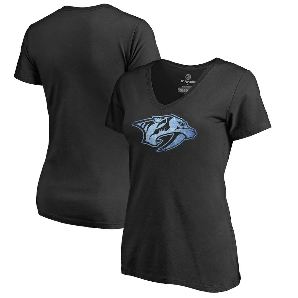 Nashville Predators Women's Pond Hockey T-Shirt Black
