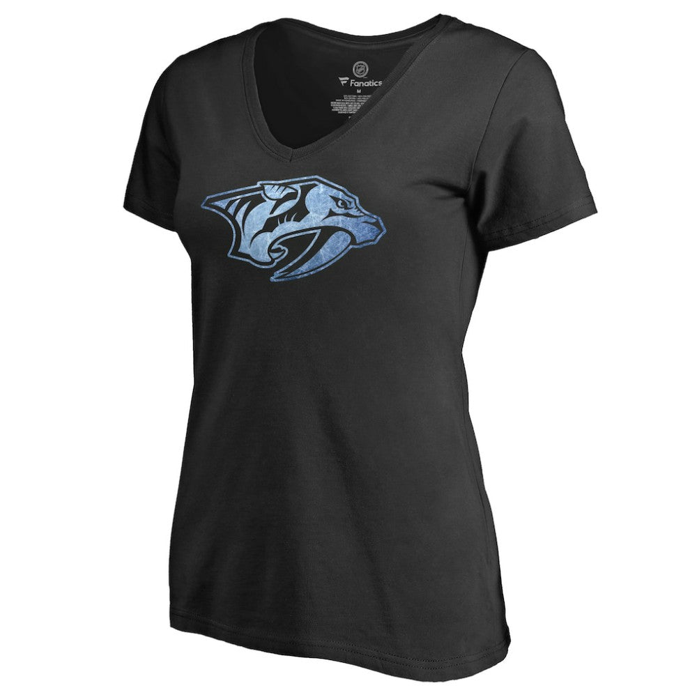 Nashville Predators Women's Pond Hockey T-Shirt Black