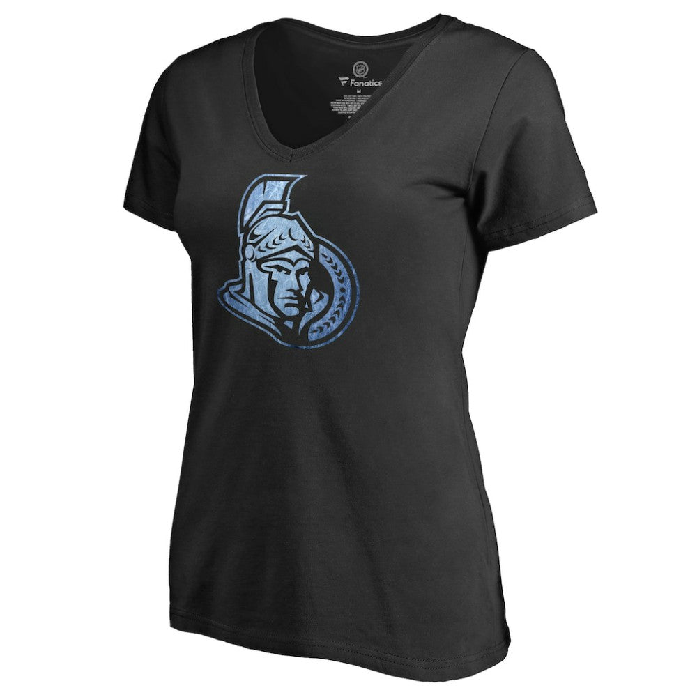 Ottawa Senators Women's Pond Hockey T-Shirt Black