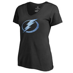 Tampa Bay Lightning Women's Pond Hockey T-Shirt Black
