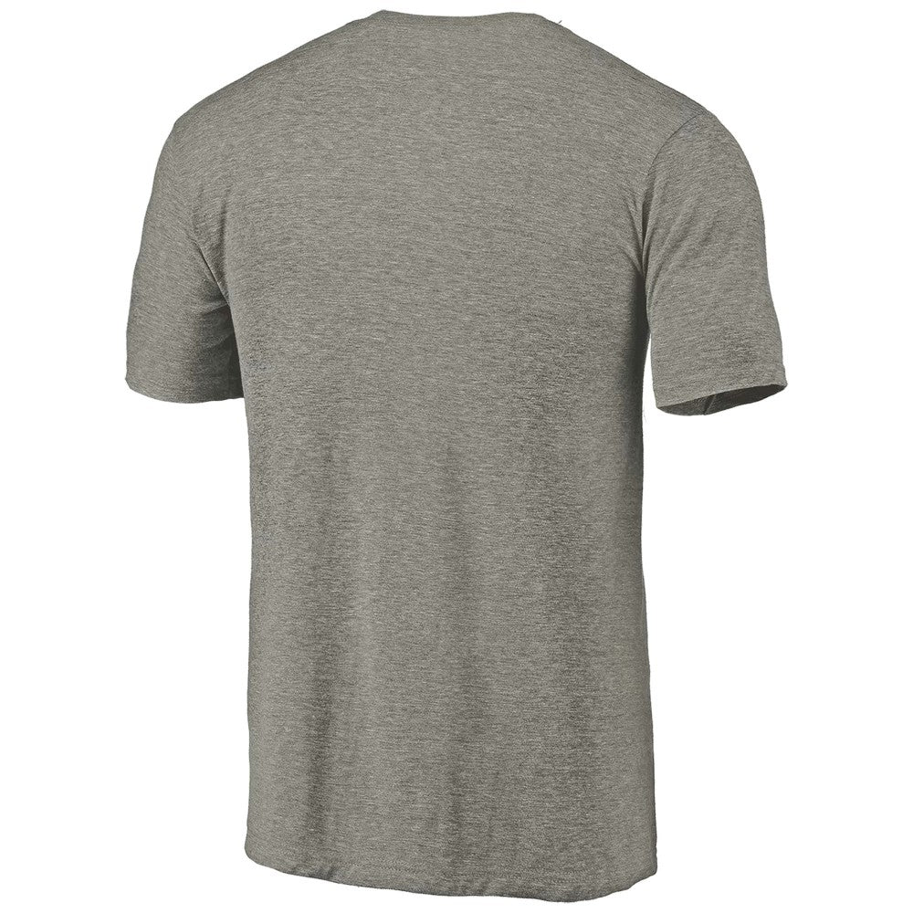 Milwaukee Brewers Distressed Team Tri-Blend T-Shirt Ash