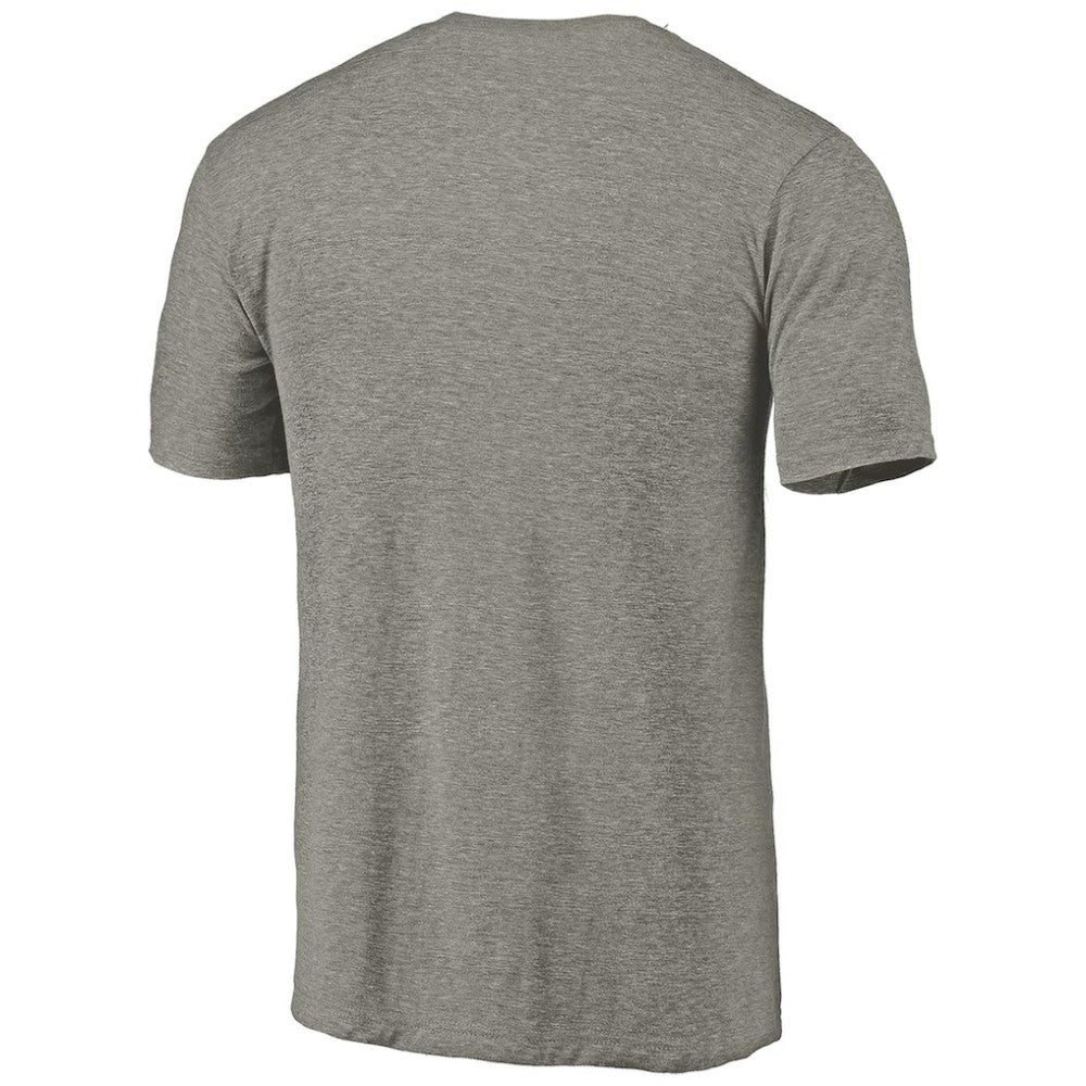 Tampa Bay Rays Distressed Team Tri-Blend T-Shirt Ash