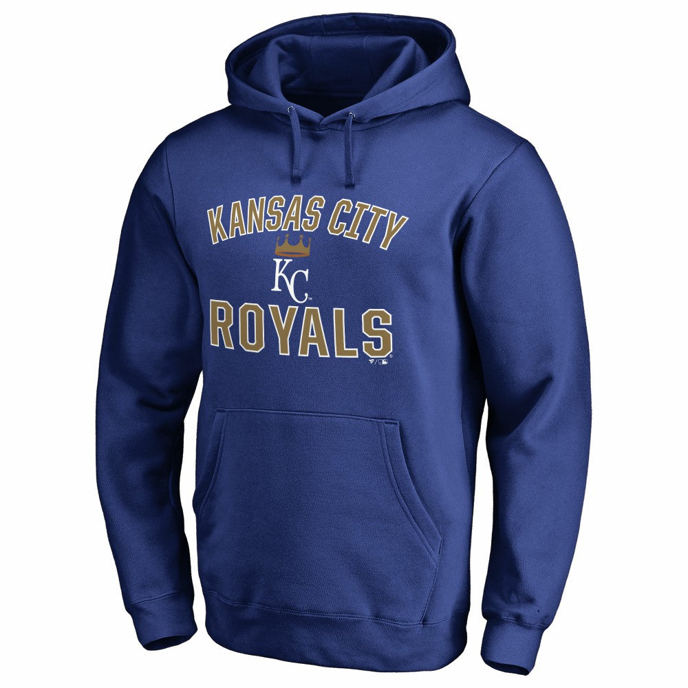 Kansas City Royals Victory Arch Pullover Hoodie Royal