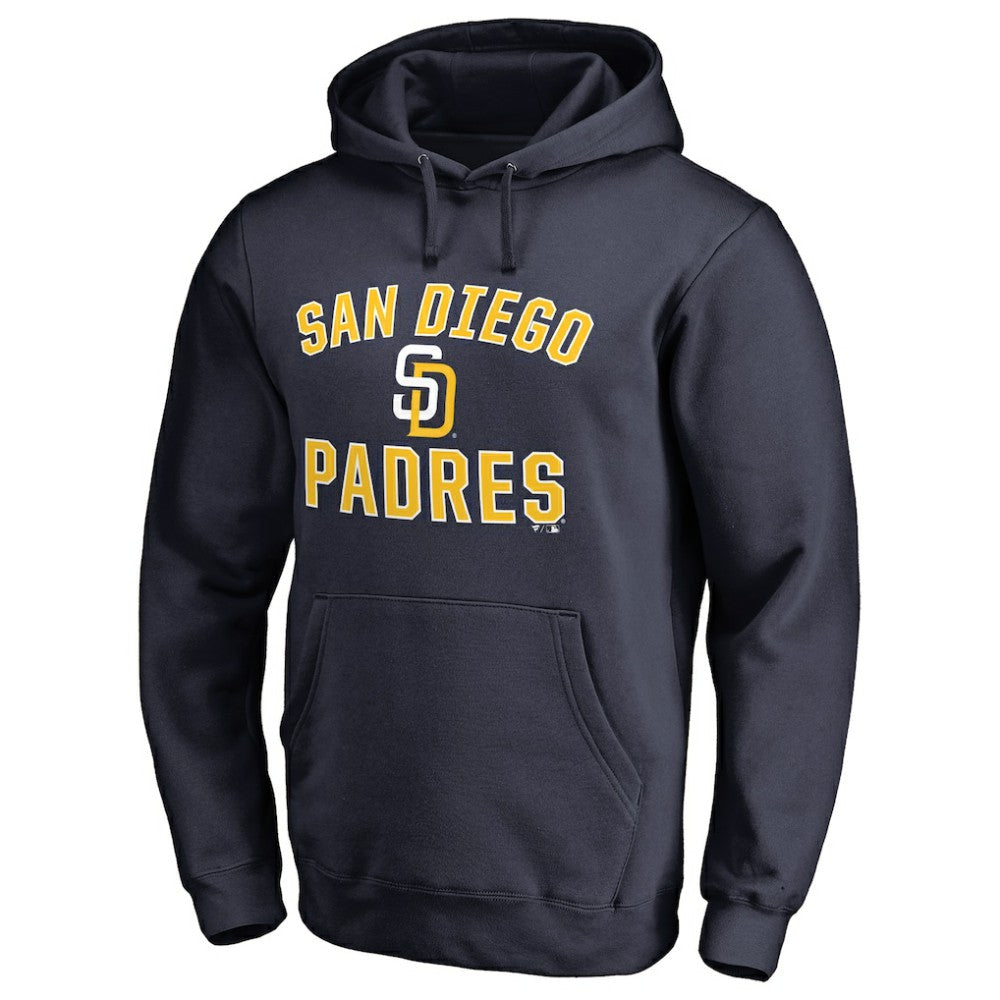 San Diego Padres Victory Arch Pullover Hoodie Navy