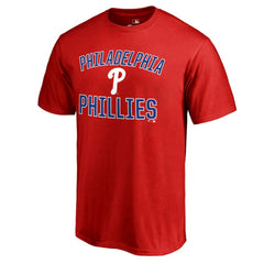 Philadelphia Phillies Victory Arch T-Shirt Red