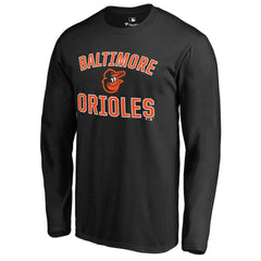 Baltimore Orioles Victory Arch Long Sleeve T-Shirt Black