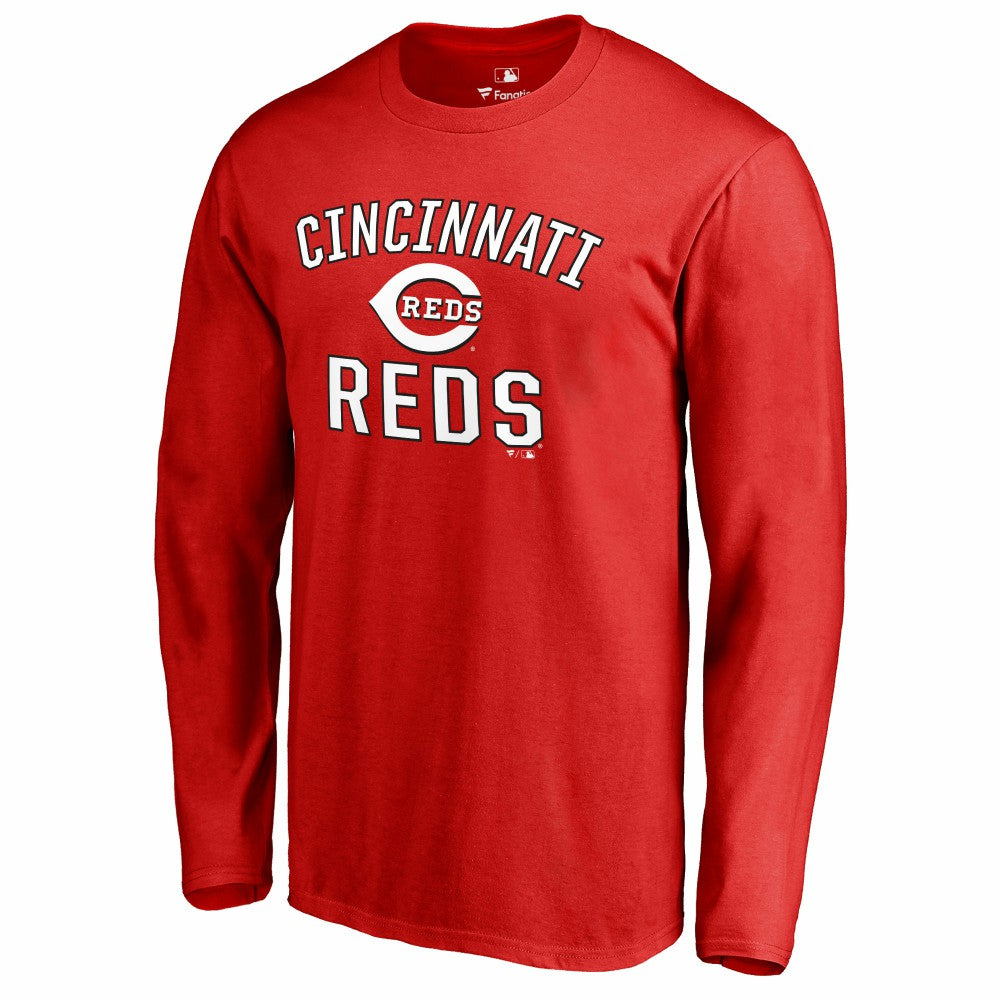Cincinnati Reds Victory Arch Long Sleeve T-Shirt Red