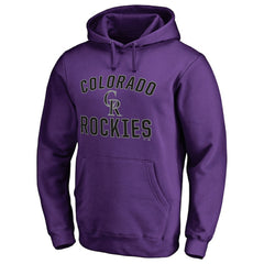 Colorado Rockies Victory Arch Pullover Hoodie Purple