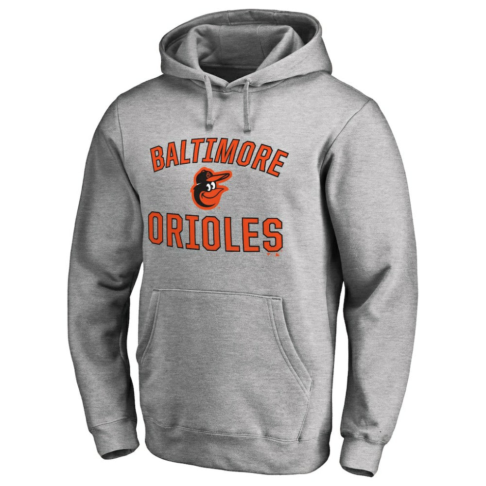 Baltimore Orioles Victory Arch Pullover Hoodie Ash