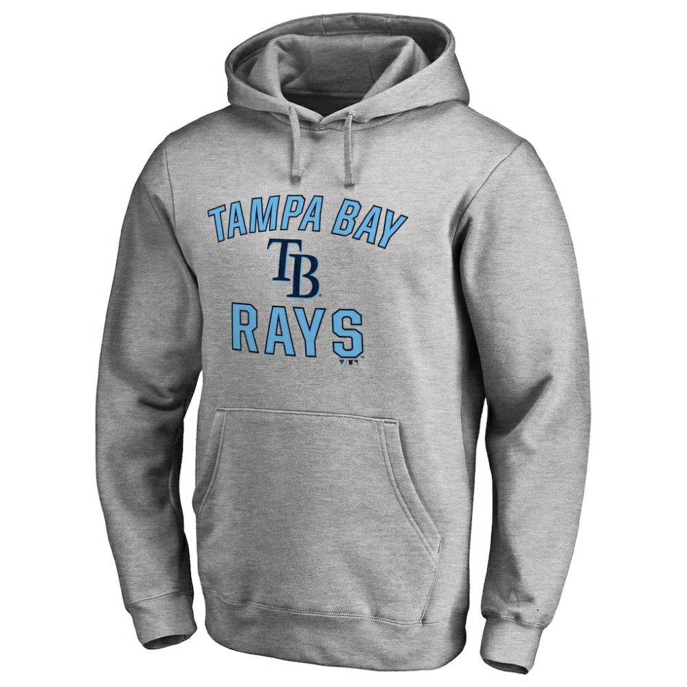 Tampa Bay Rays Victory Arch Pullover Hoodie Ash