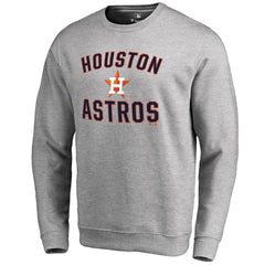 Houston Astros Victory Arch Pullover Sweatshirt Ash