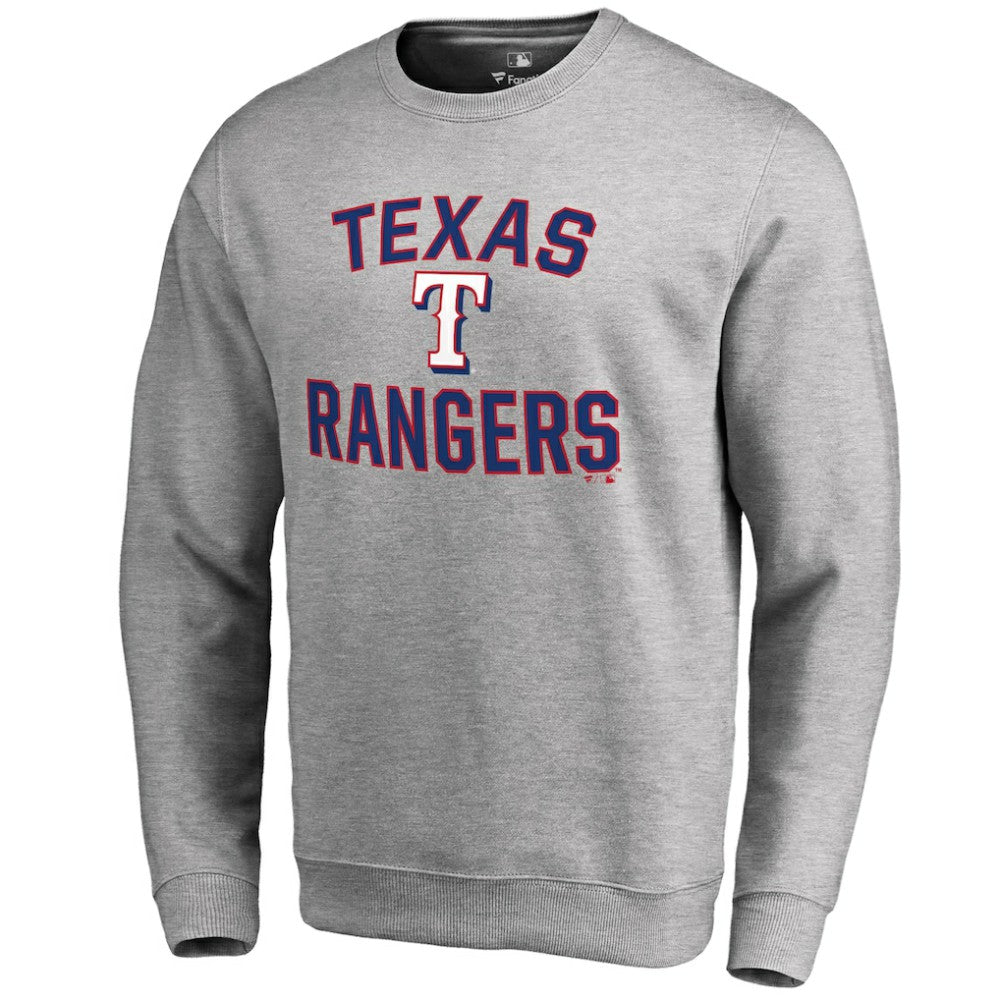 Texas Rangers Victory Arch Pullover Sweatshirt Ash