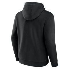 Cincinnati Reds Official Logo Fitted Pullover Hoodie Black