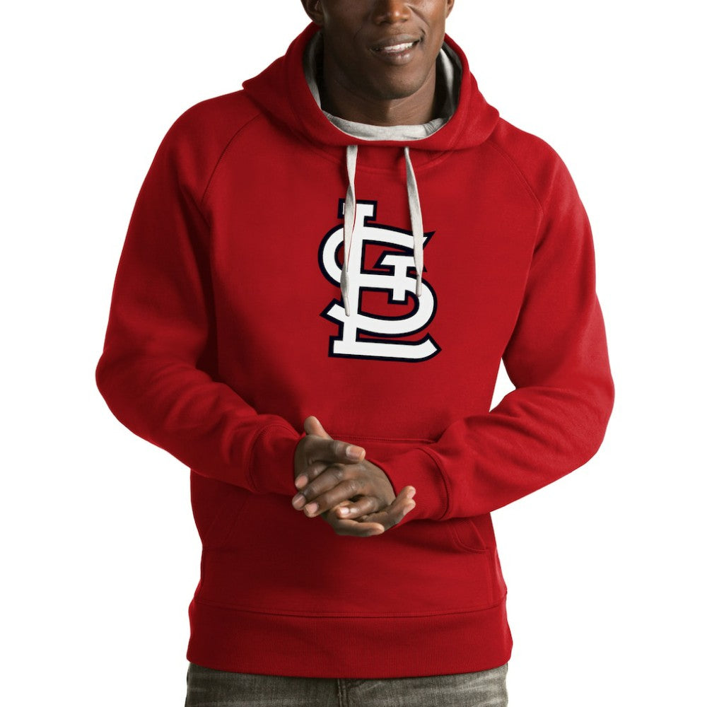 St. Louis Cardinals Antigua Victory Pullover Hoodie Red