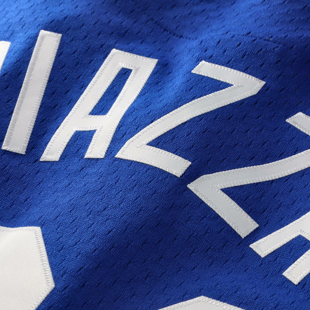 Mike Piazza Los Angeles Dodgers Cooperstown Collection Mesh Batting Practice Button-Up Jersey Royal | Mitchell & Ness