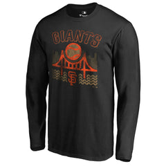 San Francisco Giants Hometown Collection The Bay Long Sleeve T-Shirt Black