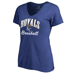 Kansas City Royals Women's Victory Script T-Shirt Royal