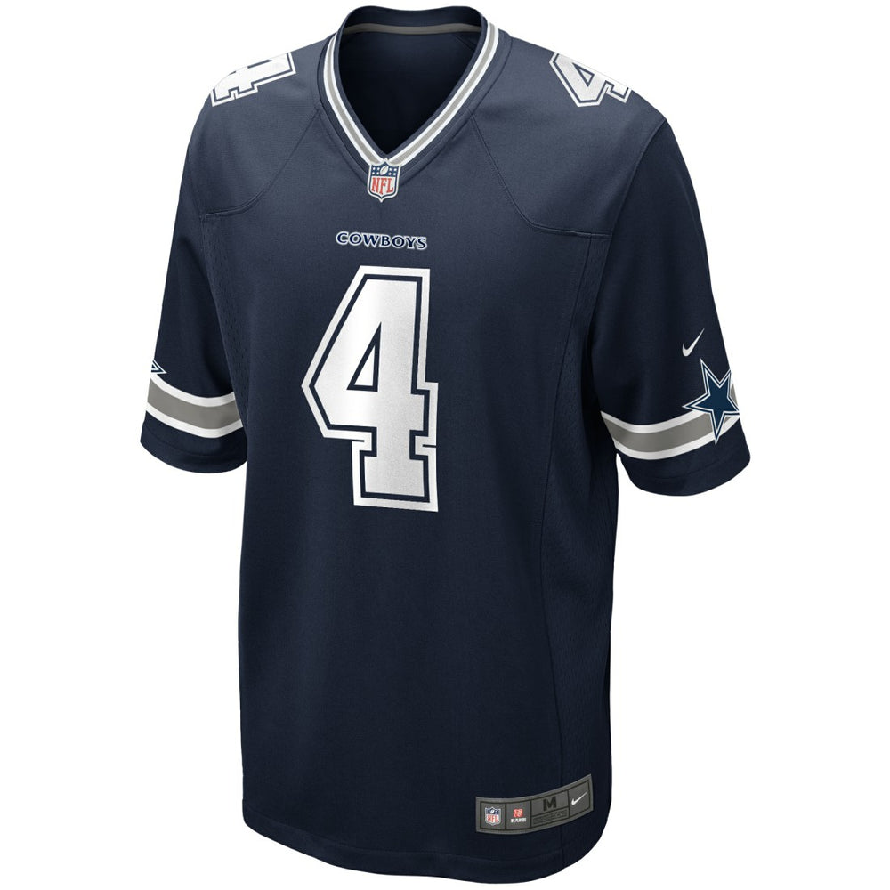Dak Prescott Dallas Cowboys Youth Game Jersey - Navy
