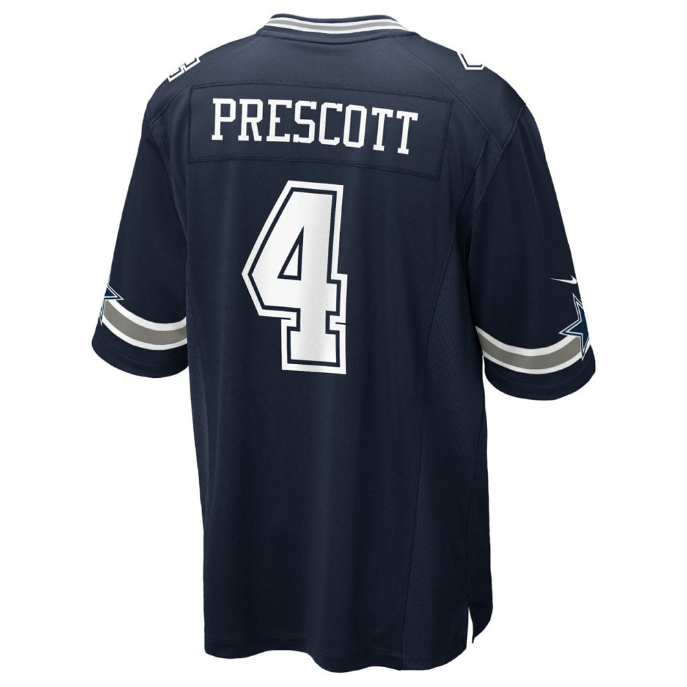Dak Prescott Dallas Cowboys Youth Game Jersey - Navy