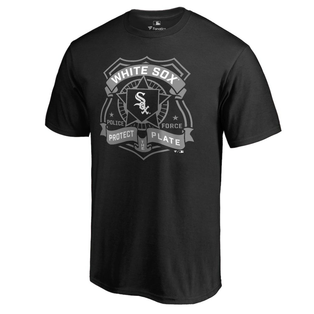 Chicago White Sox Police Badge T-Shirt Black