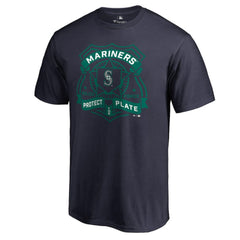 Seattle Mariners Police Badge T-Shirt Navy