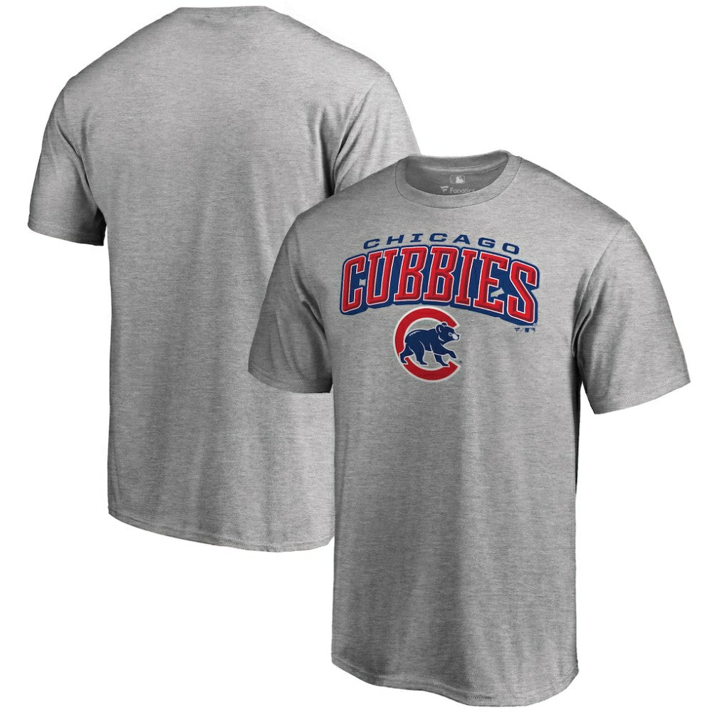 Chicago Cubs Hometown Collection Cubbies T-Shirt Heather Gray