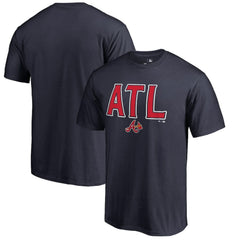 Atlanta Braves ATL Hometown T-Shirt Navy