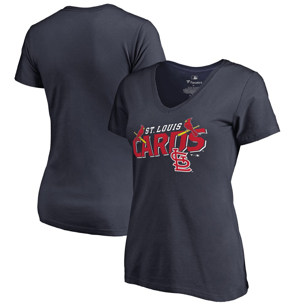 St. Louis Cardinals Women's The Cards Hometown T-Shirt Navy