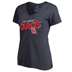 St. Louis Cardinals Women's The Cards Hometown T-Shirt Navy