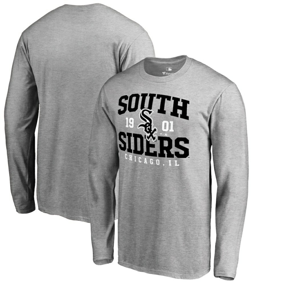 Chicago White Sox South Siders Hometown Long Sleeve T-Shirt Ash