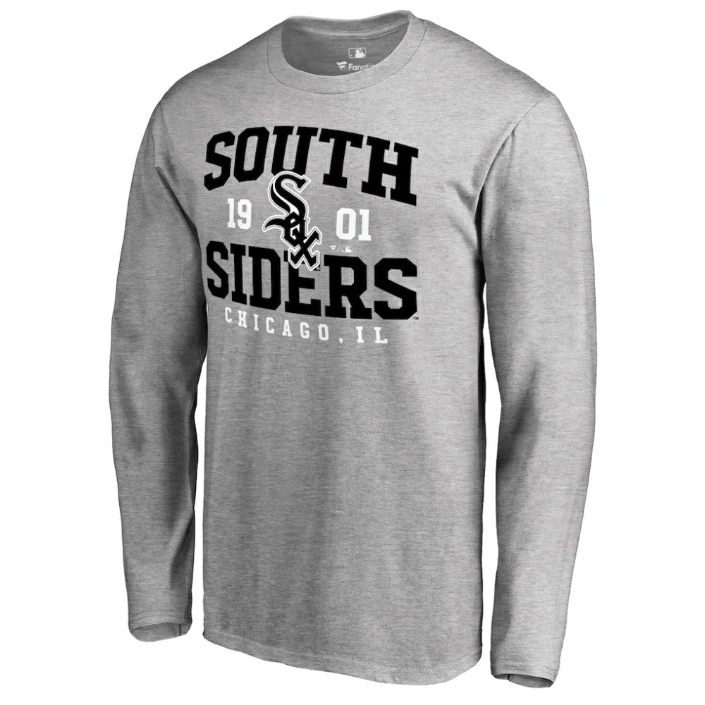 Chicago White Sox South Siders Hometown Long Sleeve T-Shirt Ash