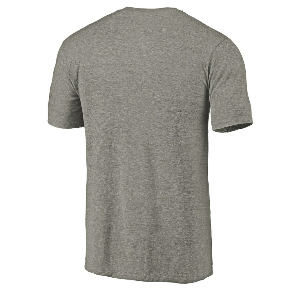 Pittsburgh Penguins Throwback Logo 1968-1969 Tri-Blend T-Shirt Ash