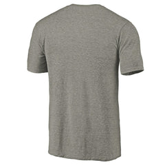 St. Louis Blues Throwback Logo 1970 Tri-Blend T-Shirt Ash
